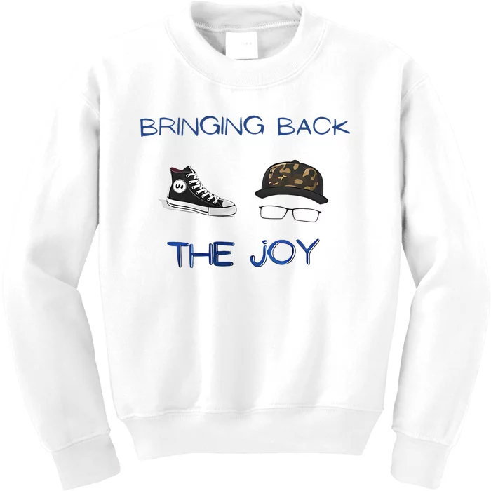 Kamala Harris Tim Walz Waltz Bringing Back The Joy Kids Sweatshirt