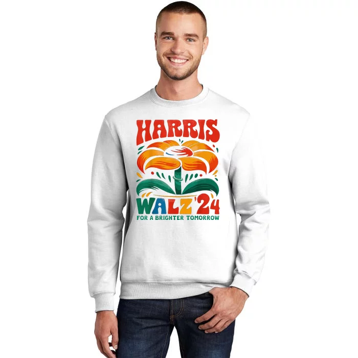 Kamala Harris Tim Walz 2024 Peace Lgbt Harris Walz Waltz Sweatshirt