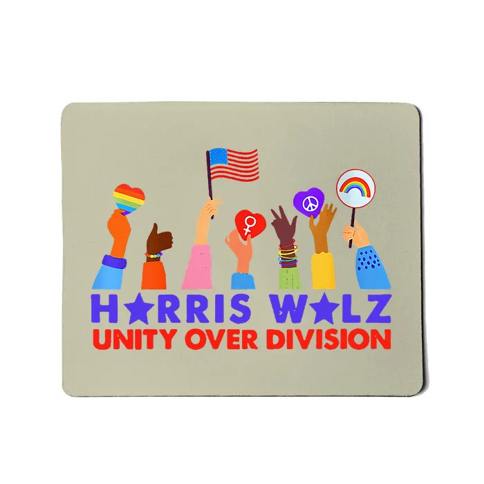 Kamala Harris Tim Walz Walz Boho Aesthetic Mousepad