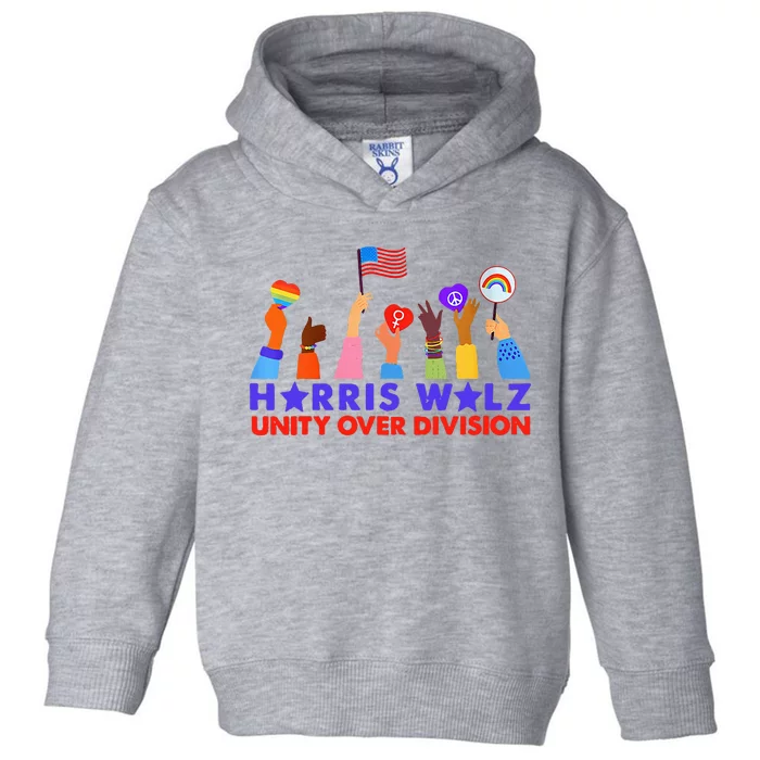 Kamala Harris Tim Walz Walz Boho Aesthetic Toddler Hoodie