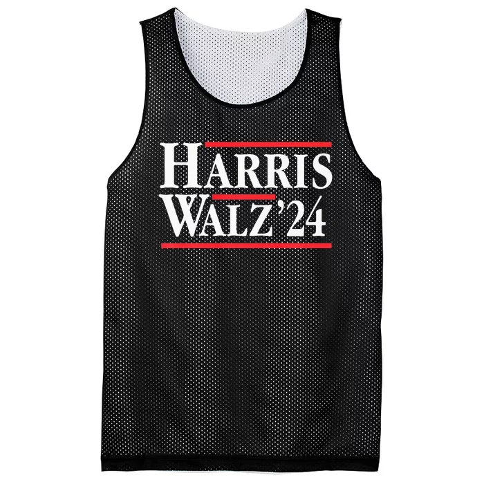 Kamala Harris Tim Walz 2024 Democratic Ticket Premium Mesh Reversible Basketball Jersey Tank