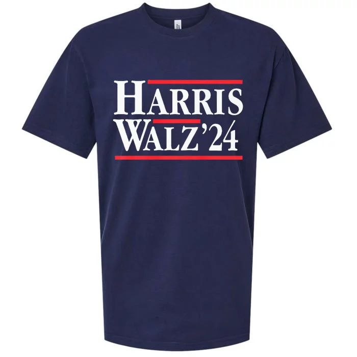 Kamala Harris Tim Walz 2024 Democratic Ticket Premium Sueded Cloud Jersey T-Shirt