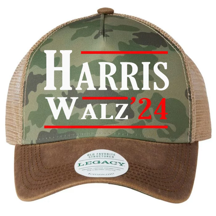 Kamala Harris Tim Walz 2024 Election Harris Walz 2024 Legacy Tie Dye Trucker Hat