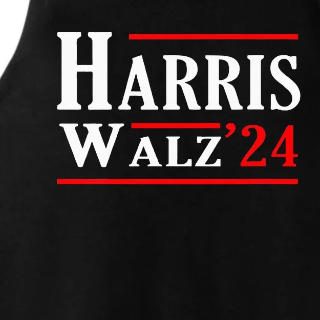 Kamala Harris Tim Walz 2024 Election Harris Walz 2024 Ladies Tri-Blend Wicking Tank