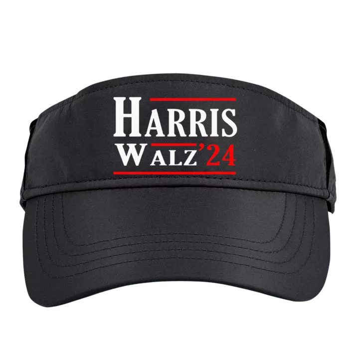 Kamala Harris Tim Walz 2024 Election Harris Walz 2024 Adult Drive Performance Visor