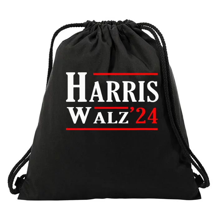 Kamala Harris Tim Walz 2024 Election Harris Walz 2024 Drawstring Bag