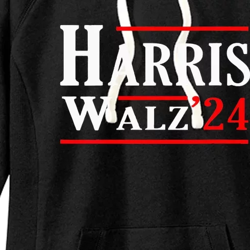 Kamala Harris Tim Walz 2024 Election Harris Walz 2024 Women's Fleece Hoodie