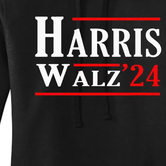 Kamala Harris Tim Walz 2024 Election Harris Walz 2024 Women's Pullover Hoodie