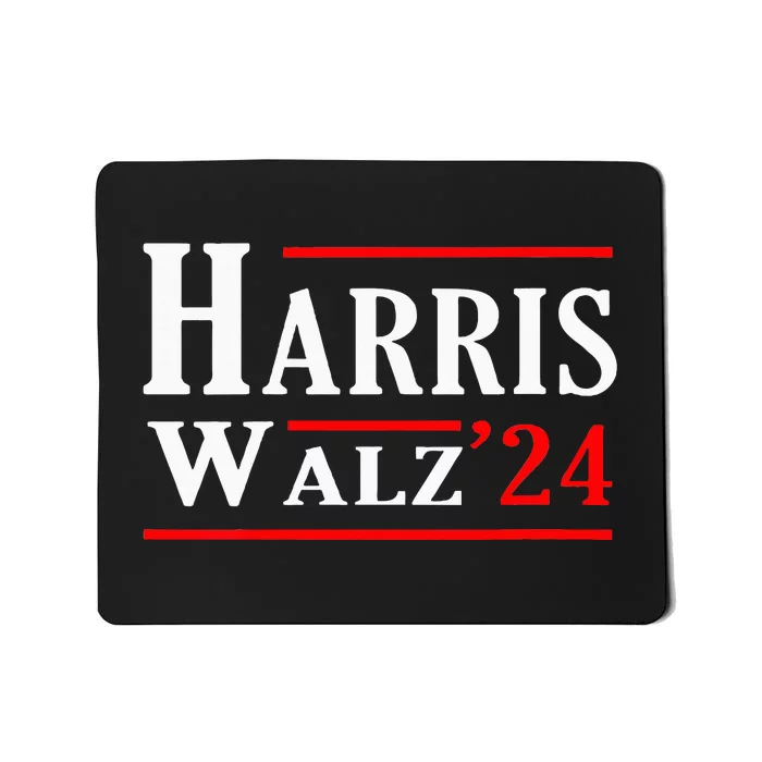 Kamala Harris Tim Walz 2024 Election Harris Walz 2024 Mousepad