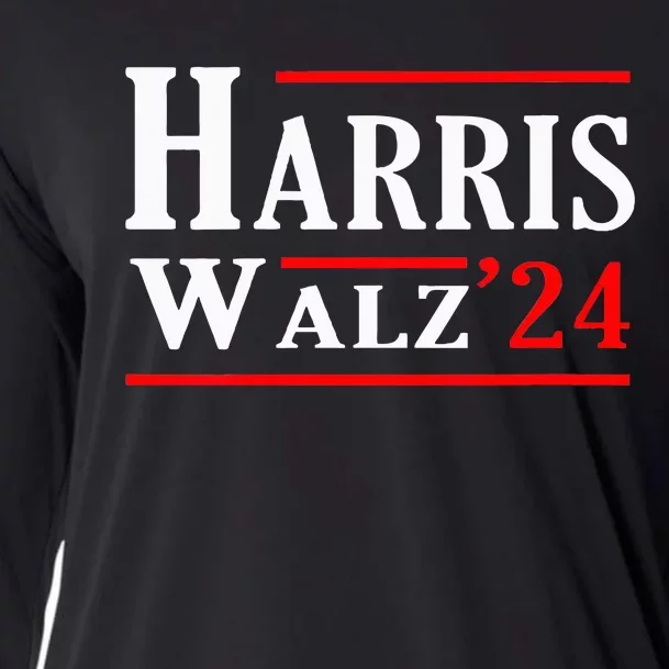 Kamala Harris Tim Walz 2024 Election Harris Walz 2024 Cooling Performance Long Sleeve Crew