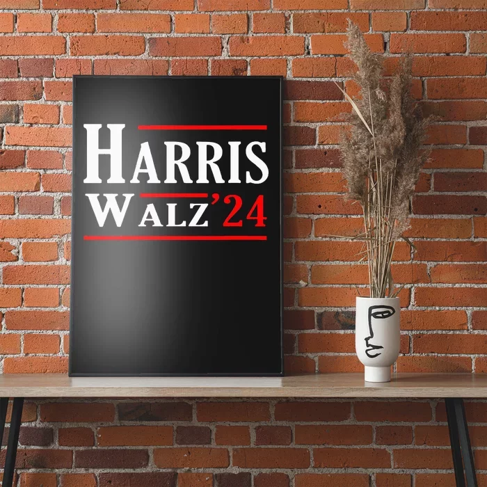 Kamala Harris Tim Walz 2024 Election Harris Walz 2024 Poster