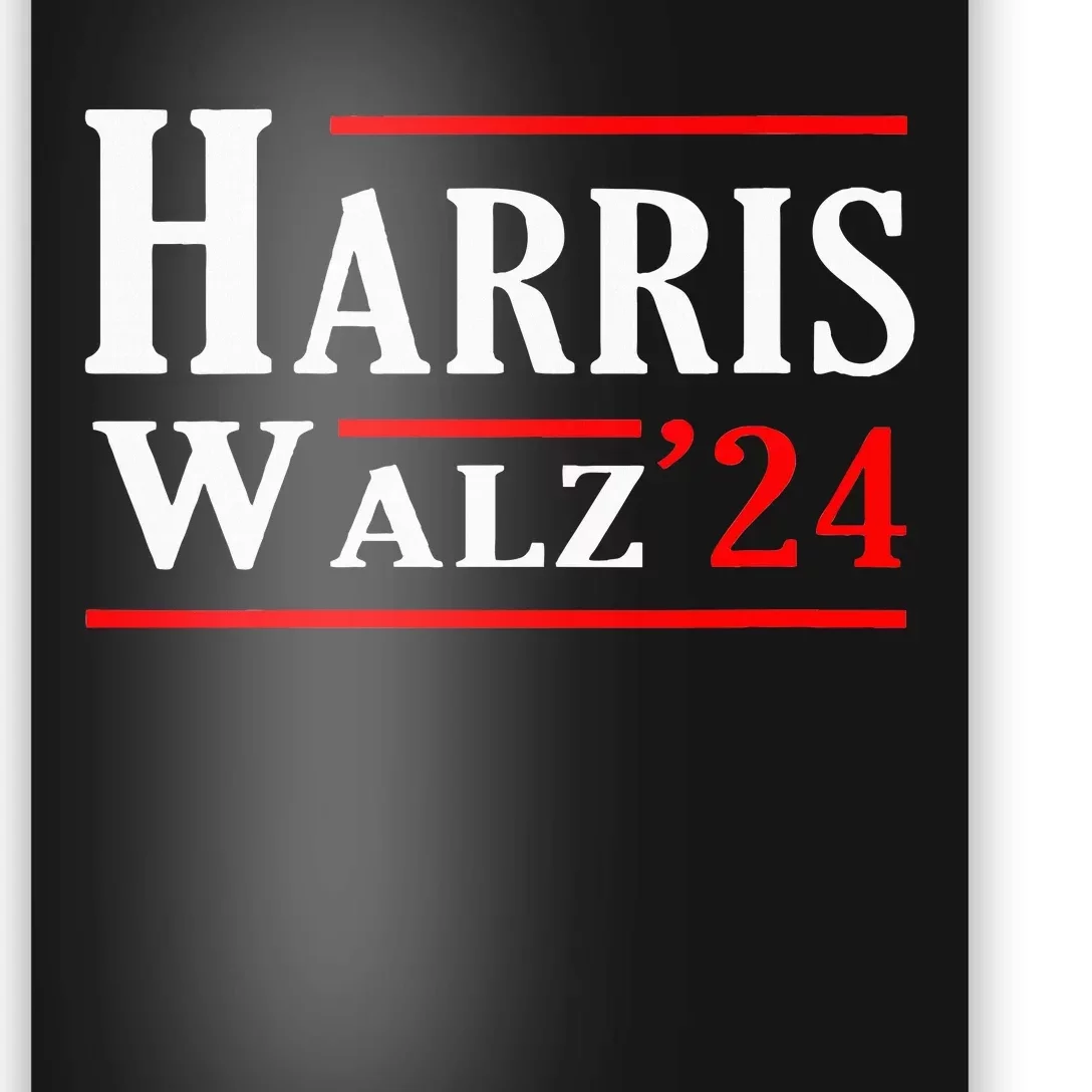 Kamala Harris Tim Walz 2024 Election Harris Walz 2024 Poster