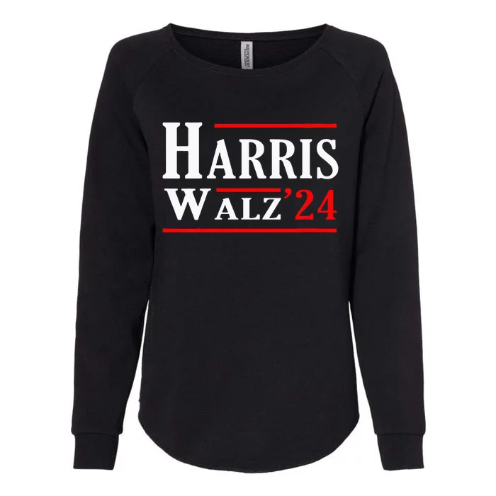 Kamala Harris Tim Walz 2024 Election Harris Walz 2024 Womens California Wash Sweatshirt