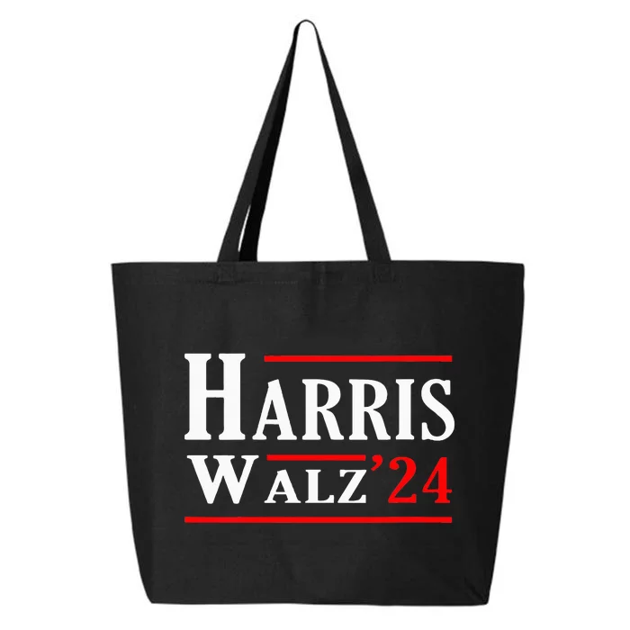 Kamala Harris Tim Walz 2024 Election Harris Walz 2024 25L Jumbo Tote