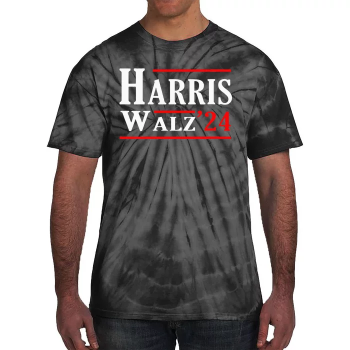 Kamala Harris Tim Walz 2024 Election Harris Walz 2024 Tie-Dye T-Shirt