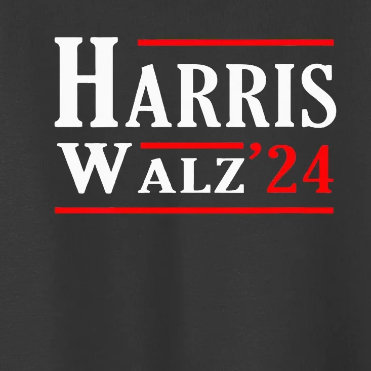 Kamala Harris Tim Walz 2024 Election Harris Walz 2024 Toddler T-Shirt