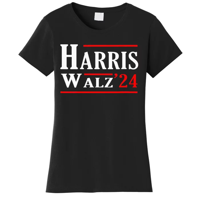 Kamala Harris Tim Walz 2024 Election Harris Walz 2024 Women's T-Shirt