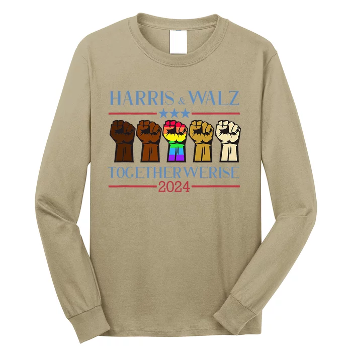 Kamala Harris Tim Walz 2024 Election Lgbt Long Sleeve Shirt