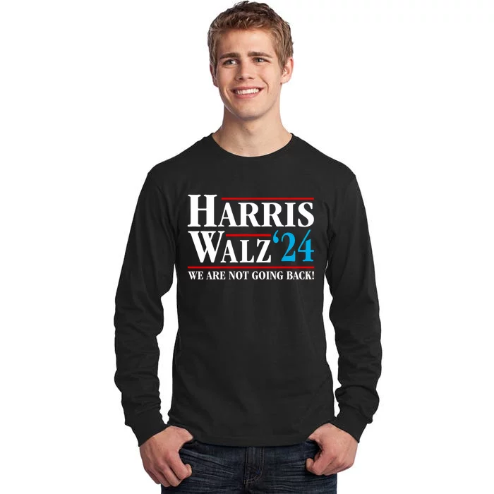 Kamala Harris Tim Walz Waltz Harris Waltz 2024 Vp Election Tall Long Sleeve T-Shirt