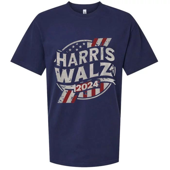 Kamala Harris Tim Walz Waltz 2024 Sueded Cloud Jersey T-Shirt