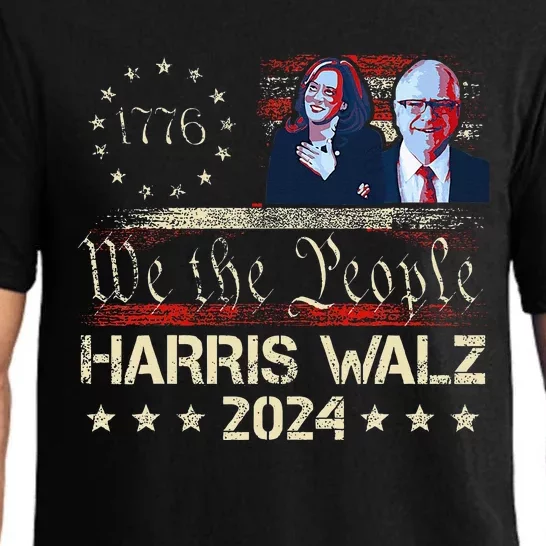 Kamala Harris Tim Walz Waltz Pajama Set