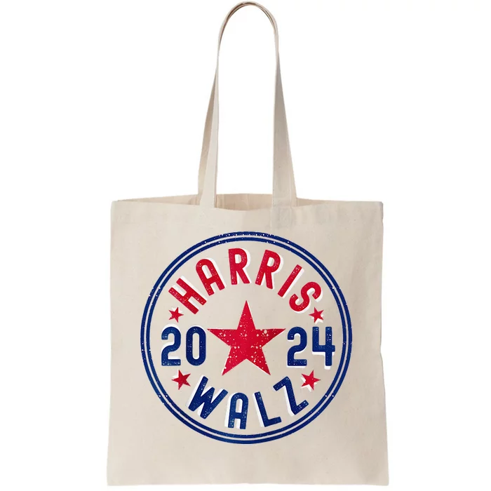 Kamala Harris Tim Walz Waltz Election Party Wear Raglan Baseball Tote Bag