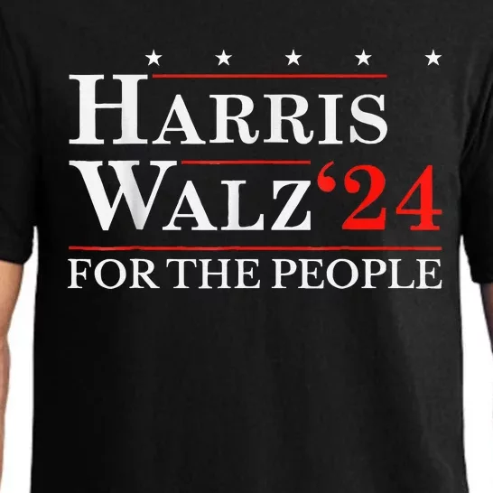 Kamala Harris Tim Walz Waltz For The People 2024 Pajama Set