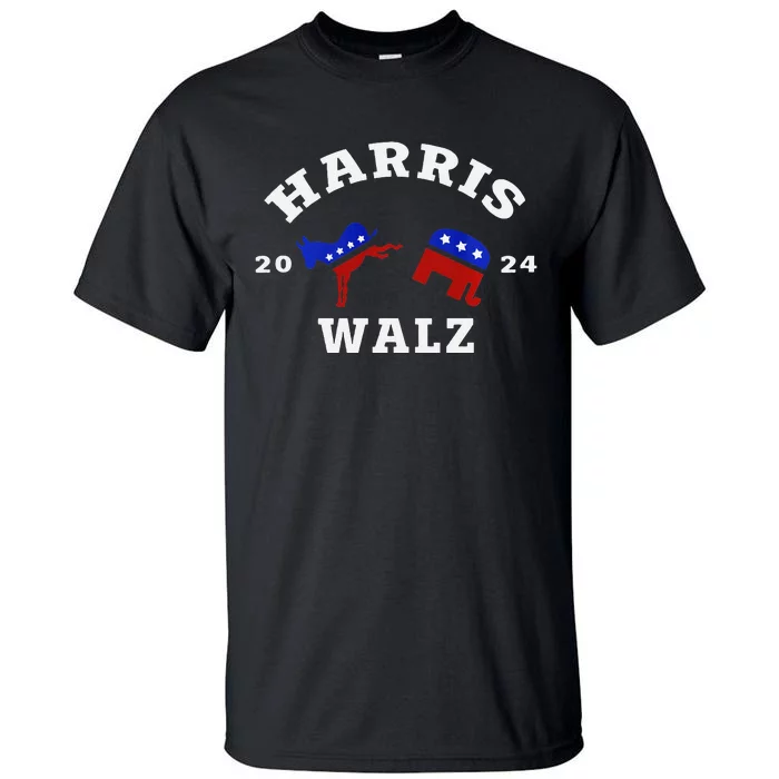 Kamala Harris Tim Waltz 2024 Tall T-Shirt