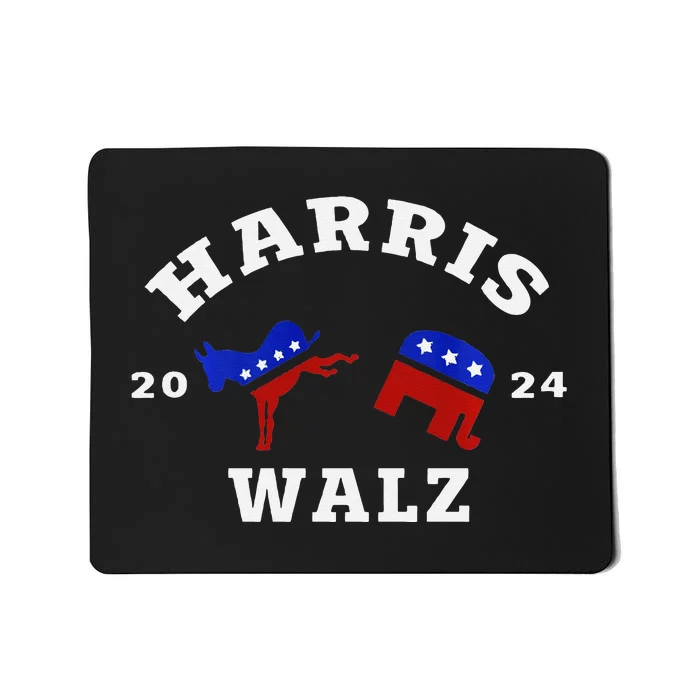 Kamala Harris Tim Waltz 2024 Mousepad