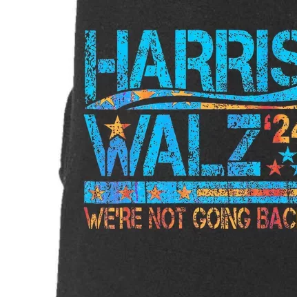 Kamala Harris Tim Waltz 2024 Doggie 3-End Fleece Hoodie