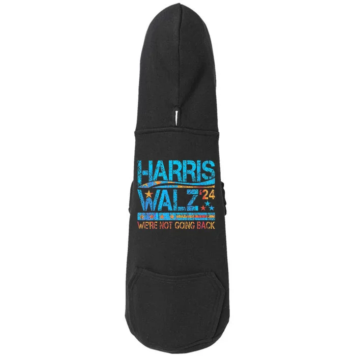 Kamala Harris Tim Waltz 2024 Doggie 3-End Fleece Hoodie