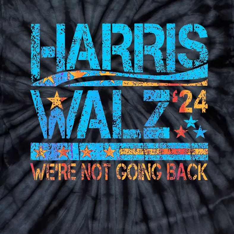 Kamala Harris Tim Waltz 2024 Tie-Dye T-Shirt