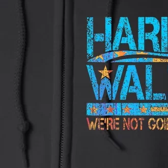 Kamala Harris Tim Waltz 2024 Full Zip Hoodie