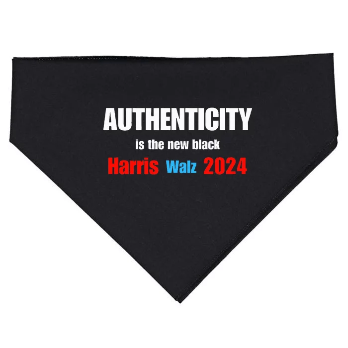 Kamala Harris Tim Walz 2024 Presidential Election USA-Made Doggie Bandana