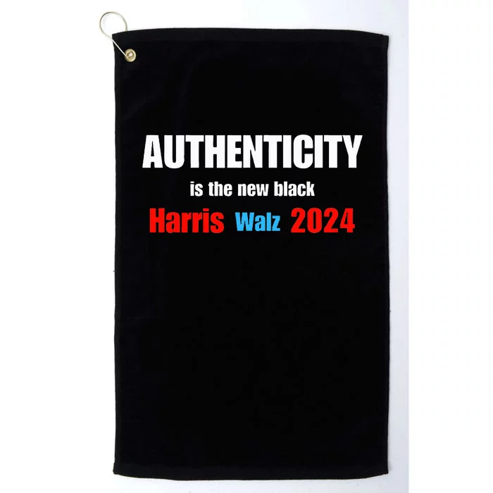 Kamala Harris Tim Walz 2024 Presidential Election Platinum Collection Golf Towel