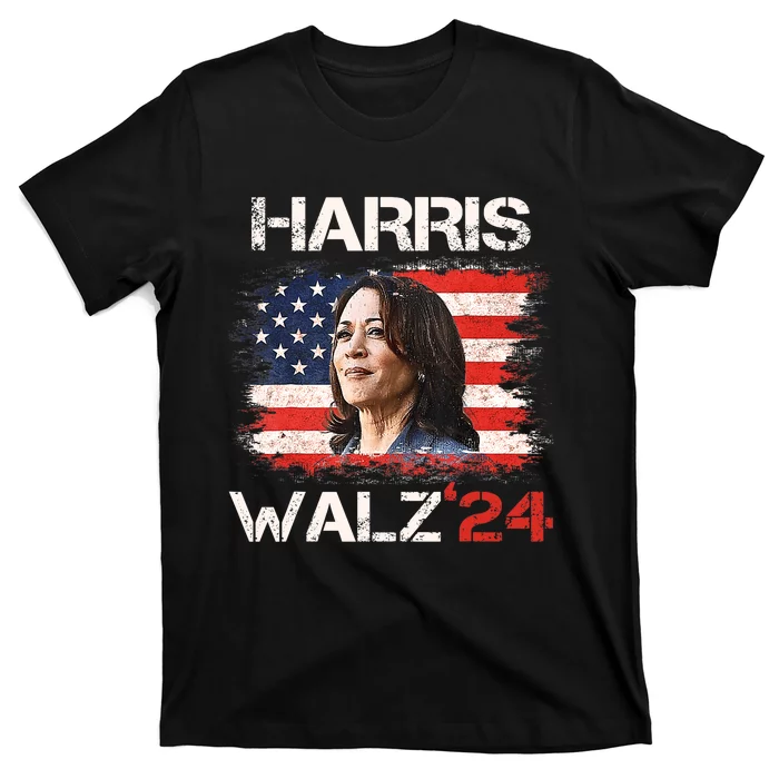 Kamala Harris Tim Walz Waltz T-Shirt