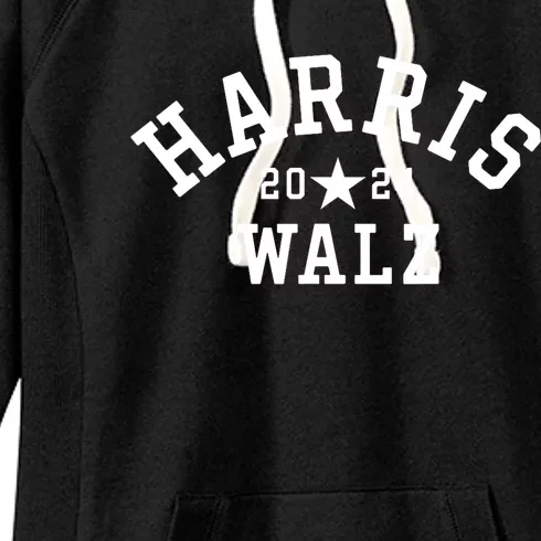 Kamala Harris Tim Walz Waltz 2024 Gift Women's Fleece Hoodie