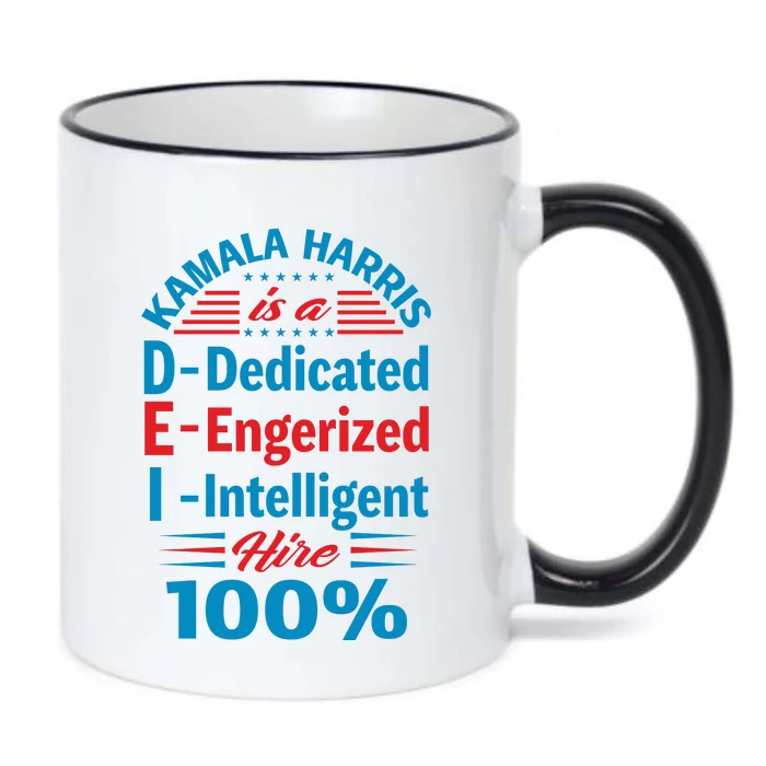 Kamala Harris Tribute Graphic Black Color Changing Mug