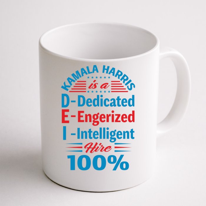 Kamala Harris Tribute Graphic Front & Back Coffee Mug