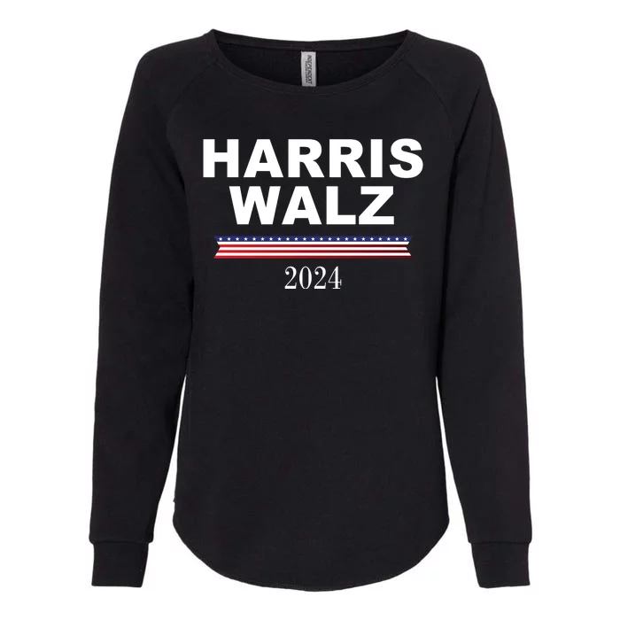 Kamala Harris Tim Walz 2024 Usa Election Womens California Wash Sweatshirt