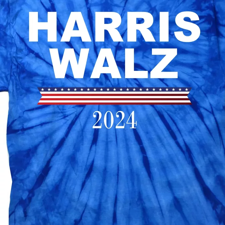 Kamala Harris Tim Walz 2024 Usa Election Tie-Dye T-Shirt