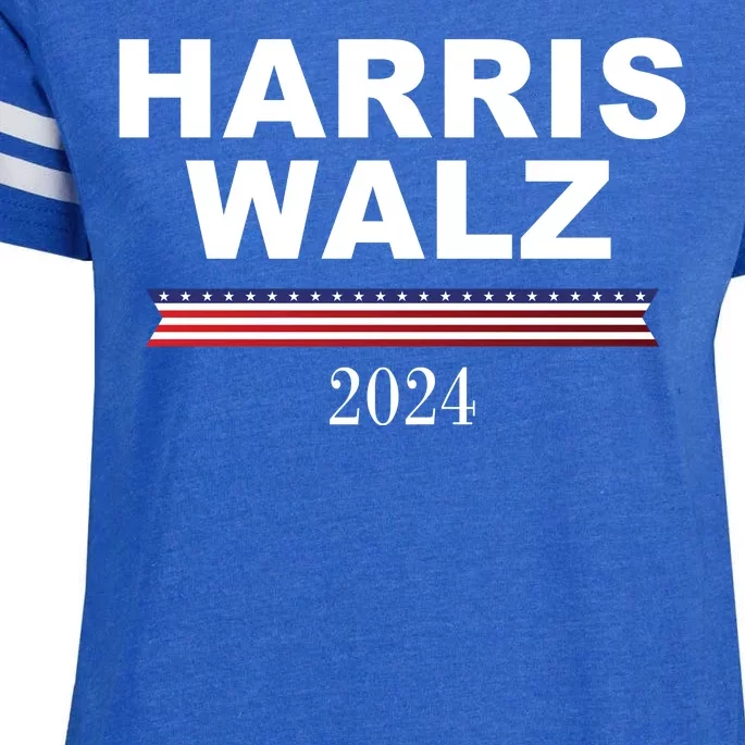 Kamala Harris Tim Walz 2024 Usa Election Enza Ladies Jersey Football T-Shirt