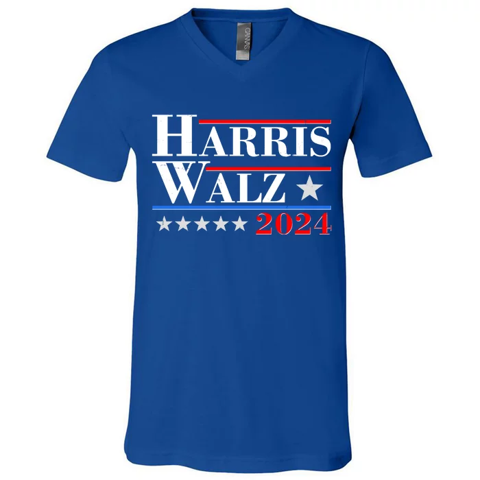 Kamala Harris Tim Walz 2024 Election V-Neck T-Shirt