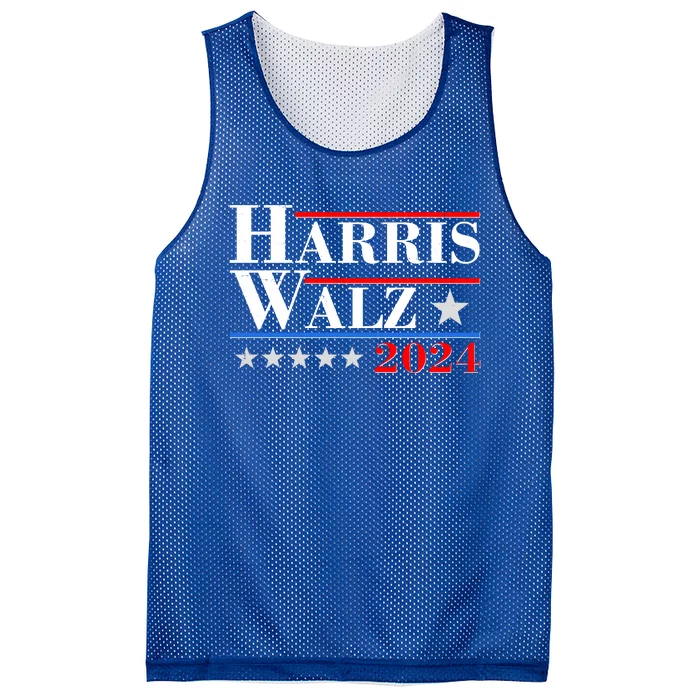 Kamala Harris Tim Walz 2024 Election Mesh Reversible Basketball Jersey Tank