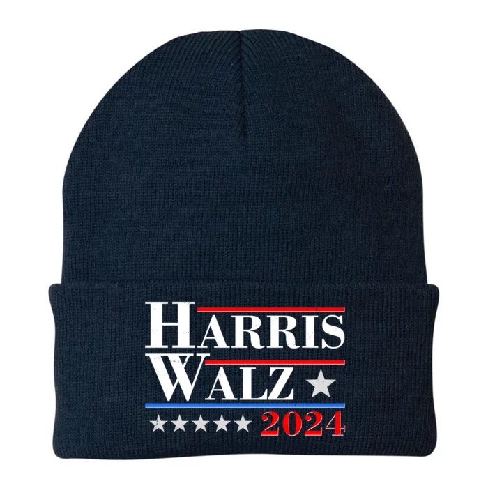 Kamala Harris Tim Walz 2024 Election Knit Cap Winter Beanie