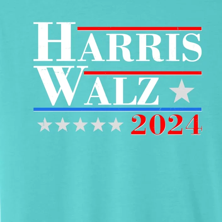 Kamala Harris Tim Walz 2024 Election ChromaSoft Performance T-Shirt