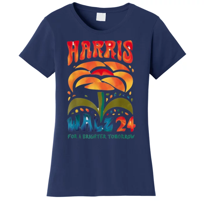 Kamala Harris Tim Walz 2024 Peace Lgbt Harris Walz Waltz Women's T-Shirt