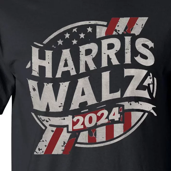 Kamala Harris Tim Walz Waltz 2024 Tall T-Shirt