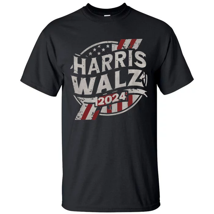 Kamala Harris Tim Walz Waltz 2024 Tall T-Shirt