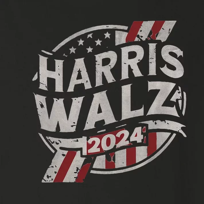 Kamala Harris Tim Walz Waltz 2024 Toddler Long Sleeve Shirt